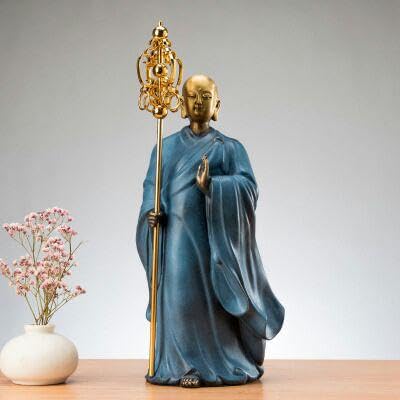 銅製 地蔵王菩薩 仏像 礼仏 供養 装飾品 工芸品 美術品 Amazon｜仏像 彩銅地蔵王菩薩仏像 純銅工芸品｜仏像 オンライン通販